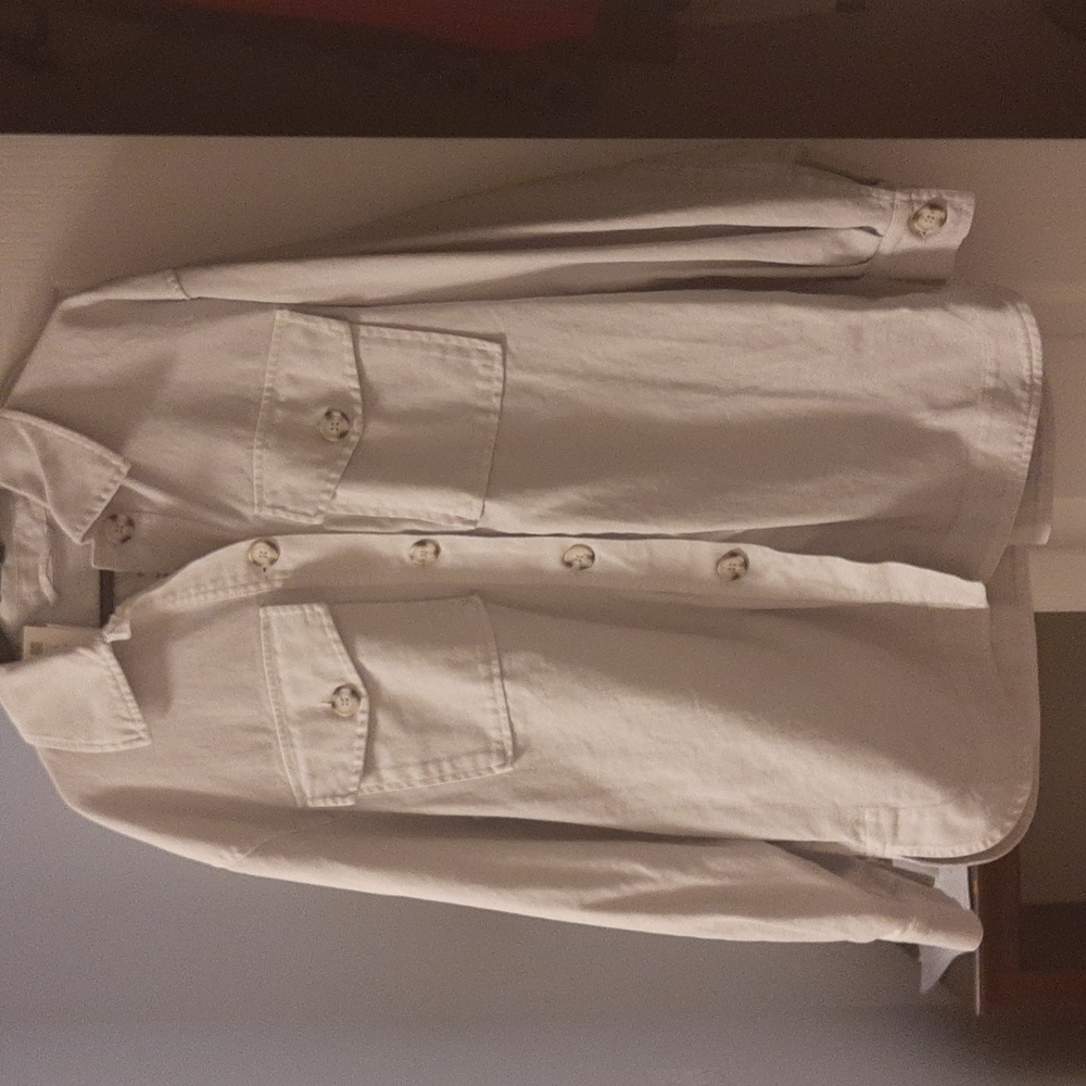Pull&Bear • Large • Light green overshirt • True size • 100% cotton • ASOS